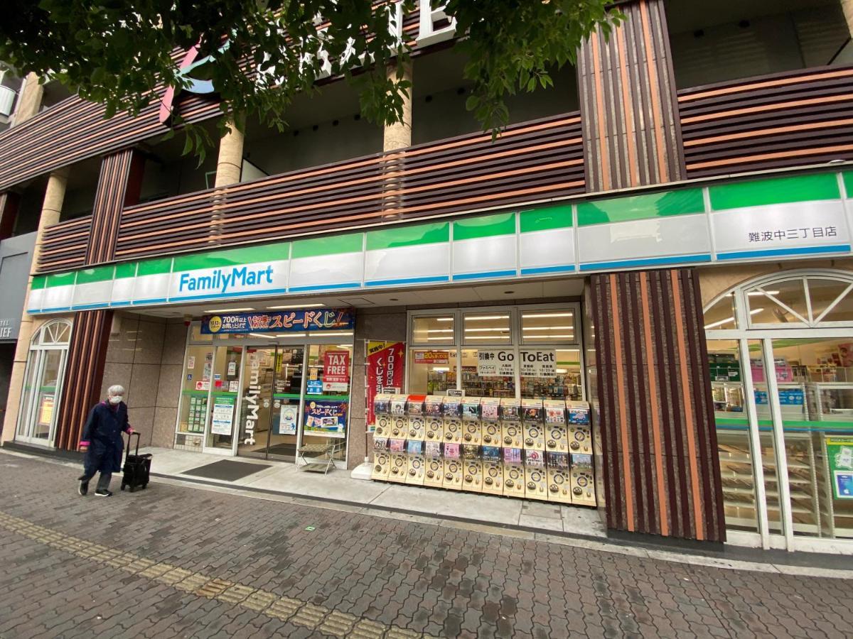 ラグジュアリ難波301 Appartement Osaka Buitenkant foto